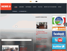 Tablet Screenshot of newsgargano.com